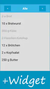 Einfacher Einkaufszettel screenshot