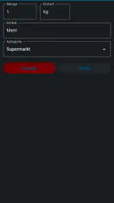 Einfacher Einkaufszettel screenshot