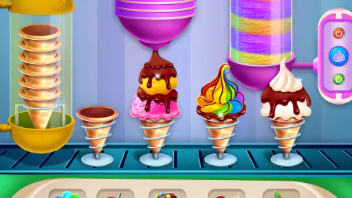 Eis Kegel Cupcake Backen Herst screenshot
