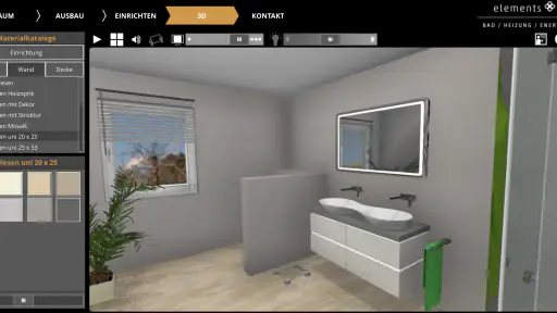 Elements Badplaner screenshot