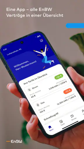 EnBW zuhause+ screenshot