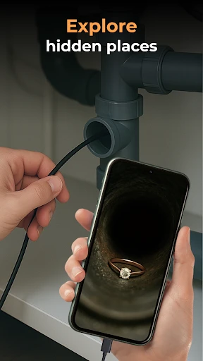 Endoskop kamera USB OTG screenshot