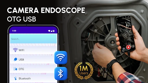 Endoskop kamera USB OTG screenshot