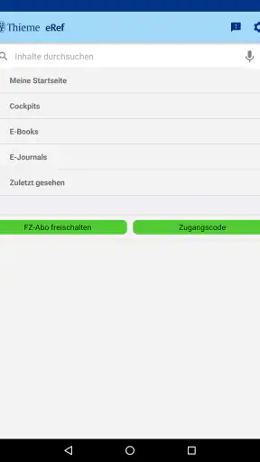 eRef App screenshot