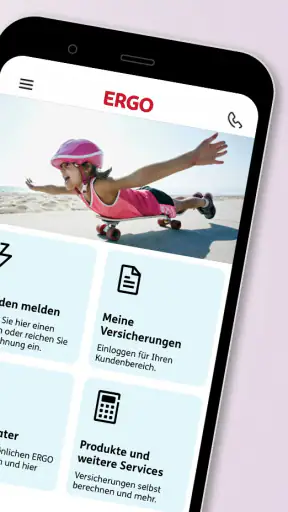 ERGO APP screenshot