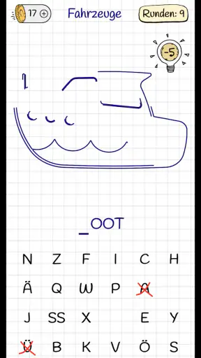Errate das Wort (Hangman) screenshot
