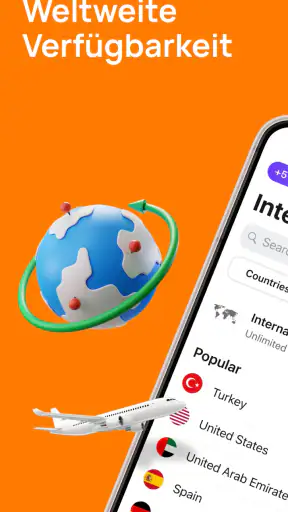 Yesim: eSIM Internet & Daten screenshot