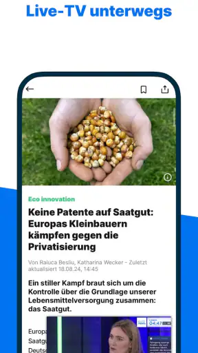 Euronews - Die Nachrichten screenshot
