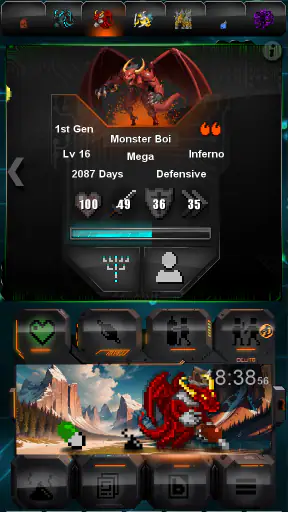 EvoPet: Virtual Monster Battle screenshot
