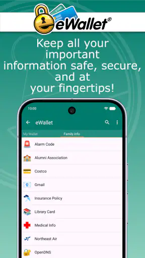 eWallet - Password Manager screenshot