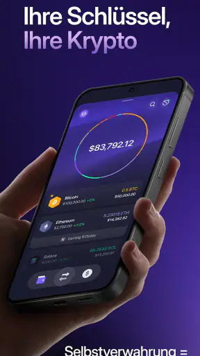 Exodus: Krypto-Bitcoin-Wallet screenshot