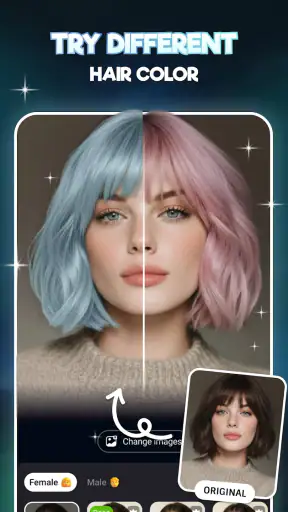 Face Change - AI Art Generator screenshot