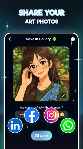 Face Change - AI Art Generator screenshot