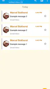 FairEmail, privacy aware email screenshot
