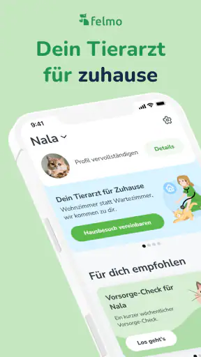 felmo - Mobiler Tierarzt screenshot