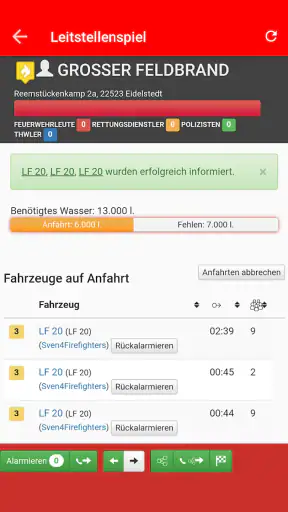 Feuerwehr Leitstellenspiel 911 screenshot