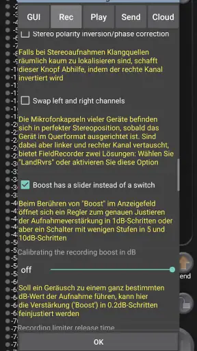 Field Recorder screenshot