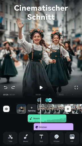 Filmora: KI-Video Bearbeiter screenshot
