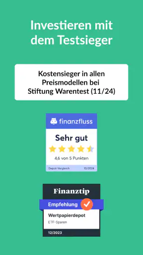 finanzen.net zero Aktien & ETF screenshot