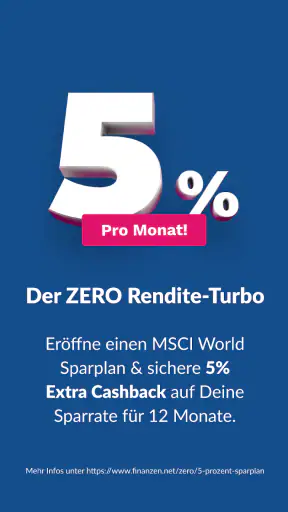finanzen.net zero Aktien & ETF screenshot