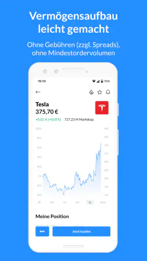 finanzen.net zero Aktien & ETF screenshot
