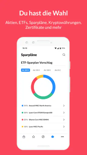 finanzen.net zero Aktien & ETF screenshot