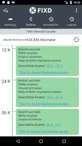 FIXD OBD2 Scanner screenshot