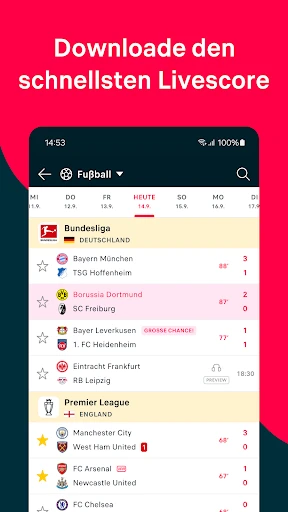 Flashscore: Ergebnisse & News screenshot