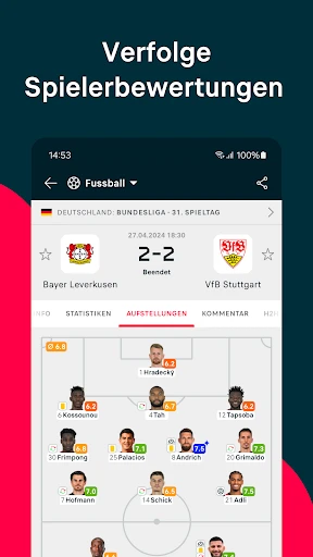 Flashscore: Ergebnisse & News screenshot