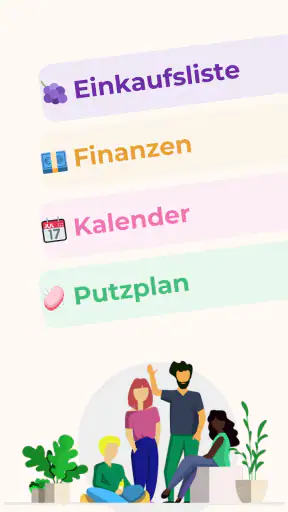 FlatUp! WG & Haushalt App screenshot
