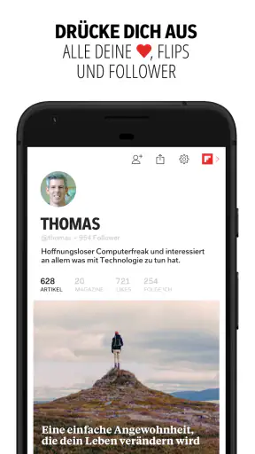 Flipboard screenshot