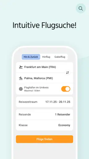 Fluege.de: günstige Flüge screenshot