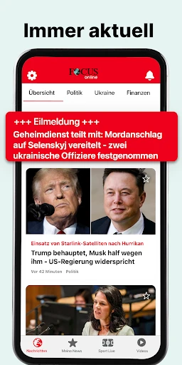 FOCUS online - Nachrichten screenshot