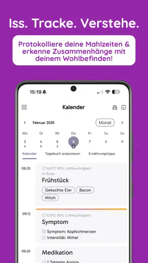 FoodLog: Ernährungstagebuch screenshot