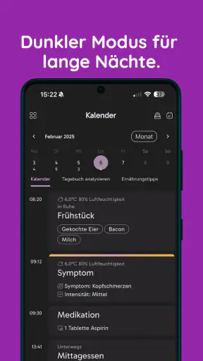 FoodLog: Ernährungstagebuch screenshot