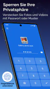 Foto ausblenden-Photo Lock app screenshot