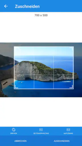 Fotos und Bilder Verkleinern screenshot