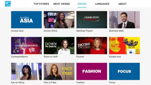 FRANCE 24 - Android TV screenshot