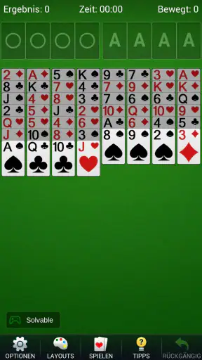 FreeCell Solitaire - Karten screenshot