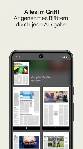 Freitag E-Paper screenshot