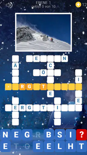Frostige Kreuzworträtsel screenshot