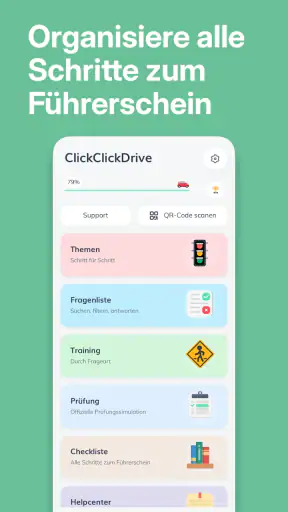 Führerschein ClickClickDrive screenshot