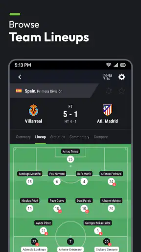 Futbol24 Fußball Livescore App screenshot