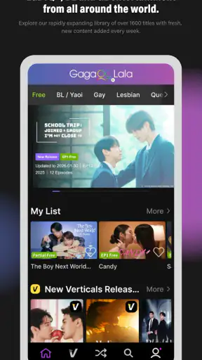 GagaOOLala: Gay, Les, BL Shows screenshot