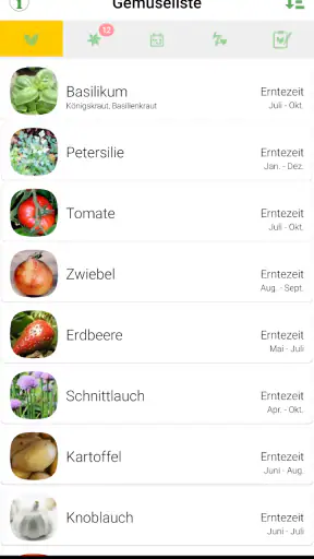 Gartenplaner fürs Gemüsebeet screenshot