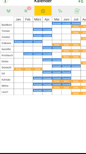 Gartenplaner fürs Gemüsebeet screenshot
