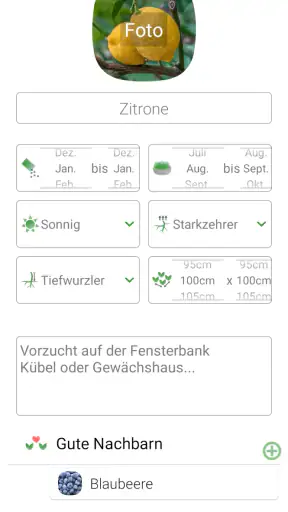 Gartenplaner fürs Gemüsebeet screenshot