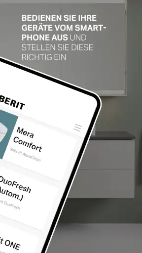 Geberit Home screenshot