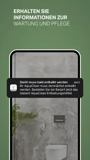 Geberit Home screenshot