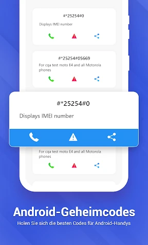 Geheimcodes und mobile Hacks screenshot